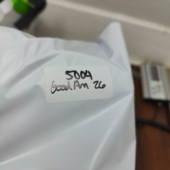 Good American Straight Leg Jeans Womens 2 26 Light Acid Wash White Stretch - Picture 9 of 9